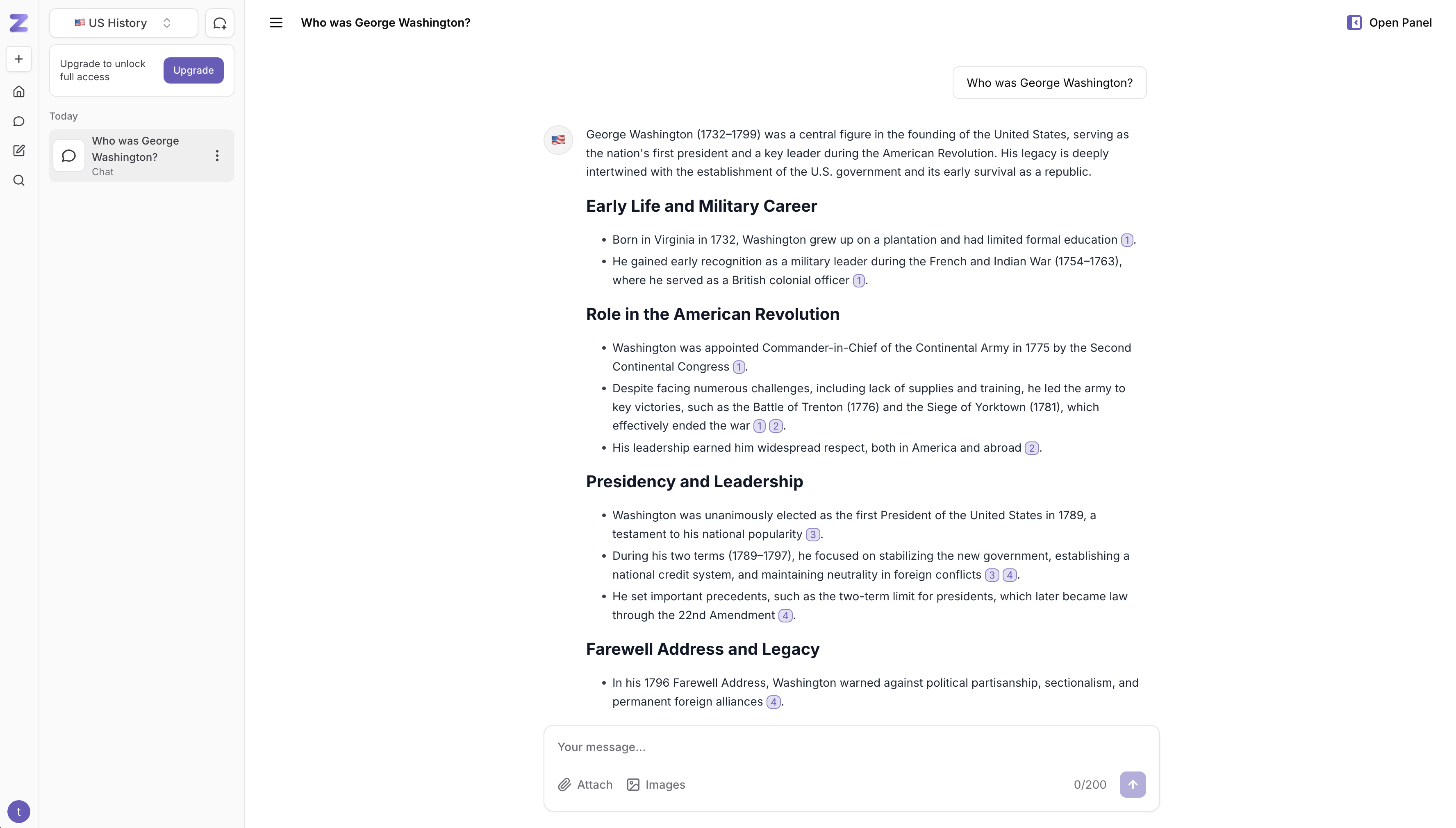 Screenshot of Setlearn platform showing study tools and interface